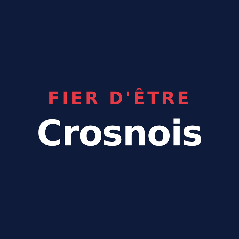 T-shirt « Fier d'être Crosnois » — design pour Crosne