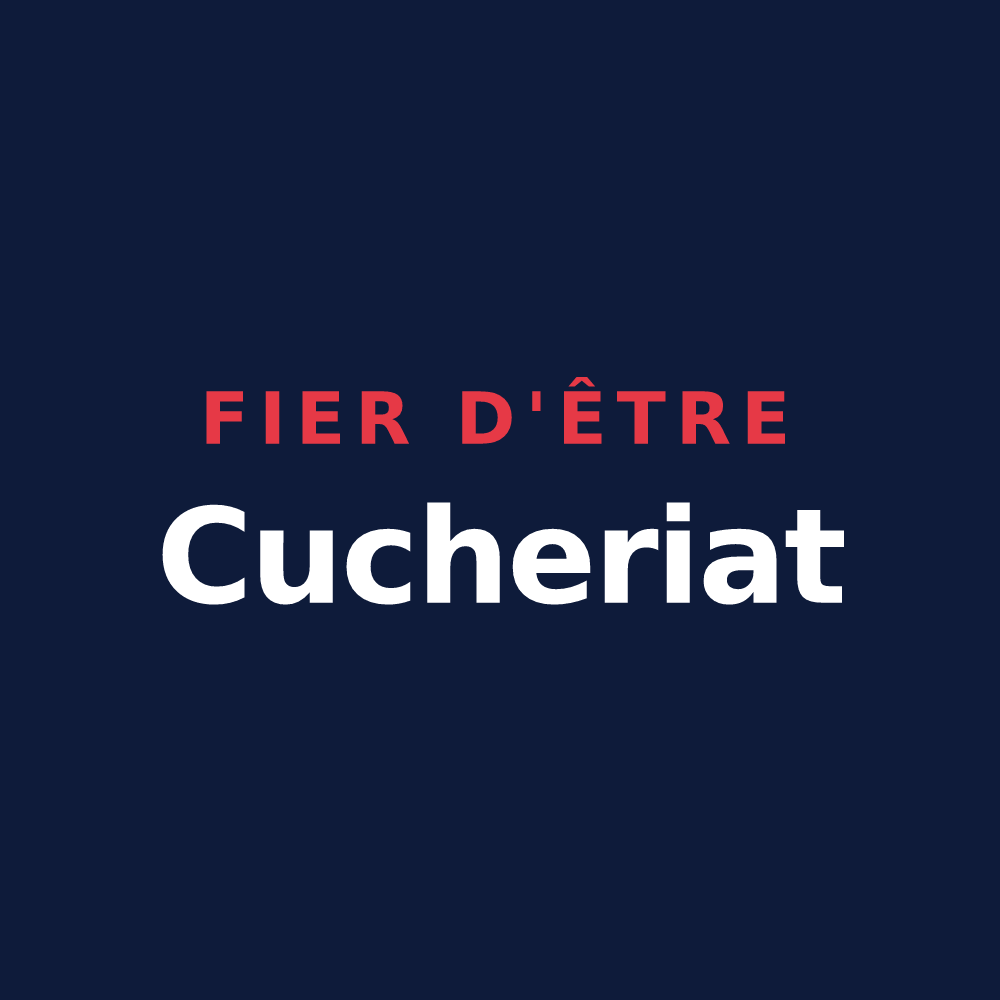 T-shirt « Fier d'être Cucheriat » — design pour Cuchery