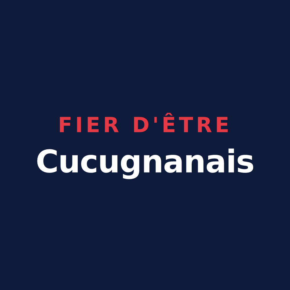 T-shirt « Fier d'être Cucugnanais » — design pour Cucugnan