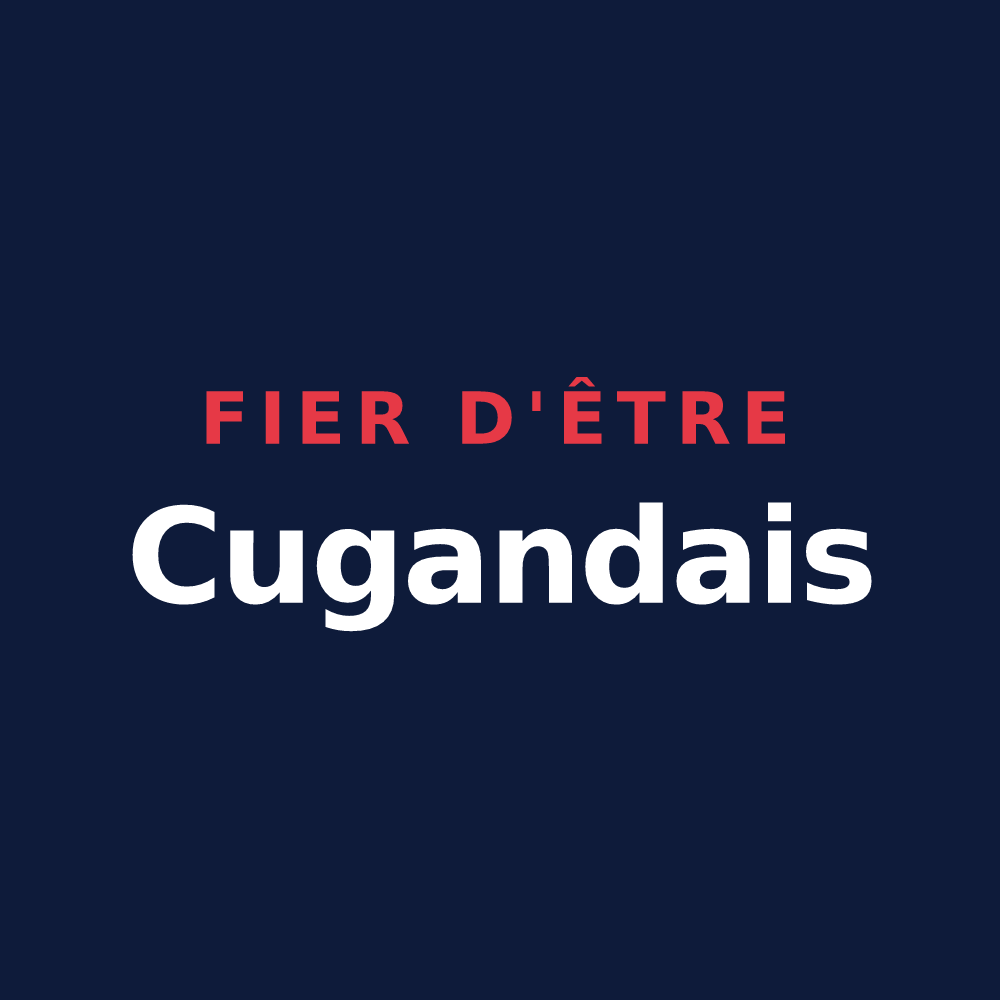 T-shirt « Fier d'être Cugandais » — design pour Cugand-la-Bernardière
