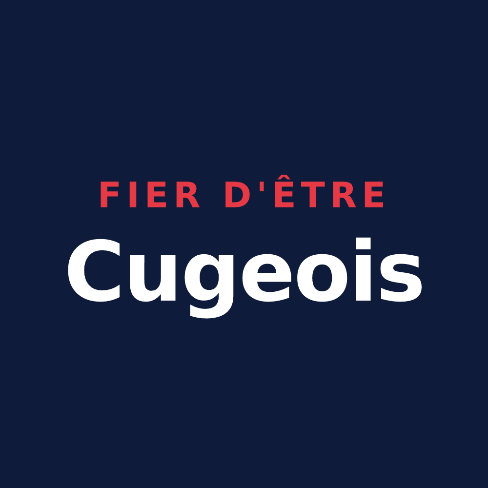 T-shirt « Fier d'être Cugeois » — design pour Cuges-les-Pins