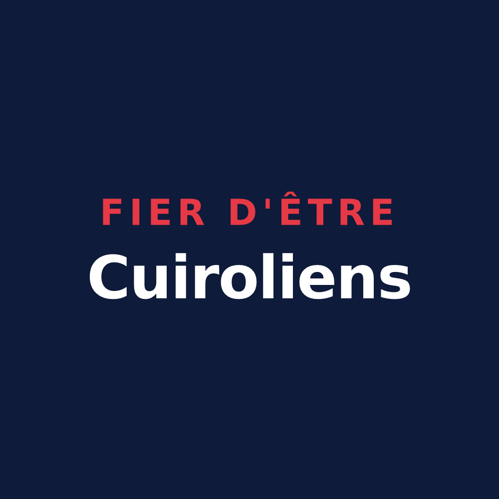 T-shirt « Fier d'être Cuiroliens » — design pour Cuirieux