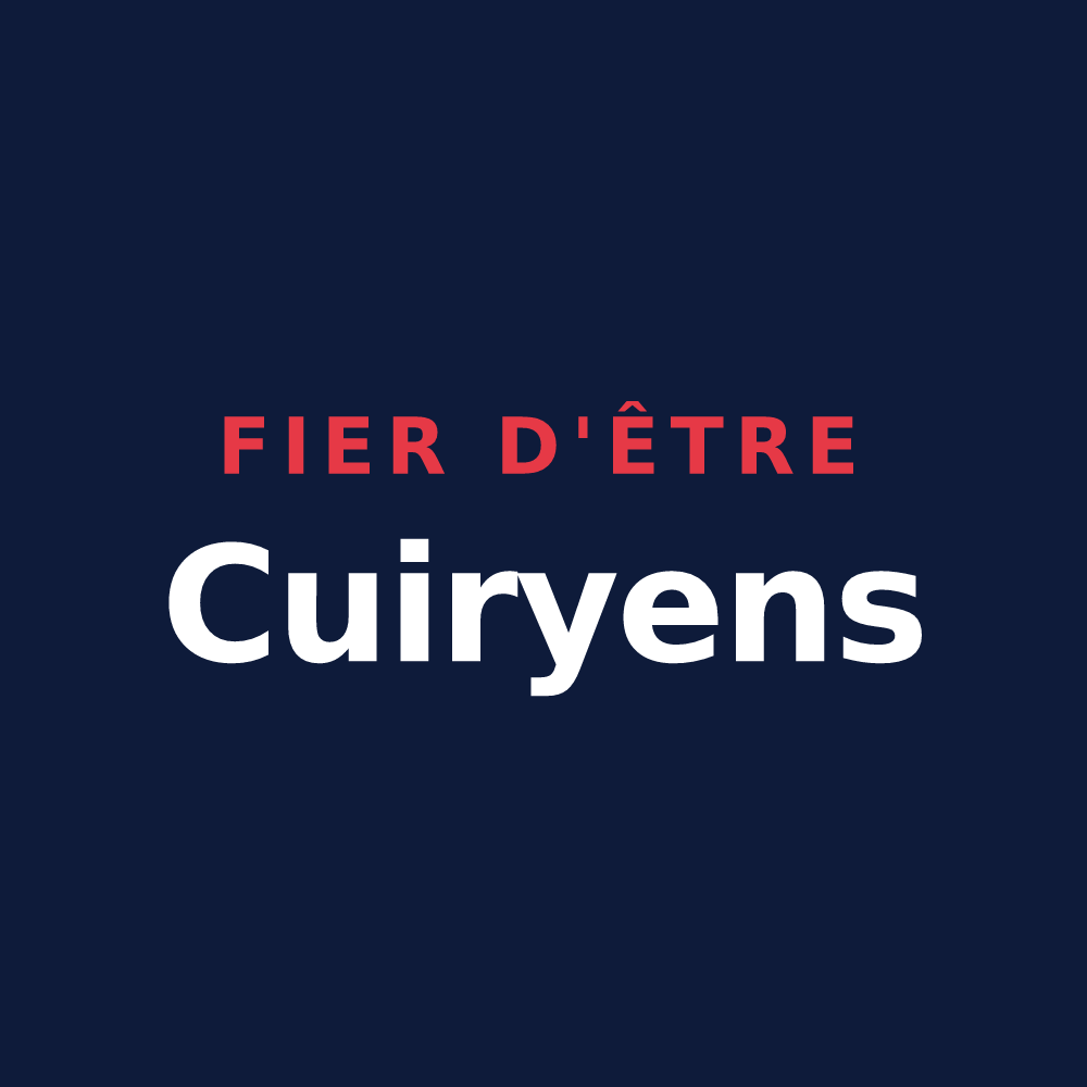 T-shirt « Fier d'être Cuiryens » — design pour Cuiry-lès-Chaudardes