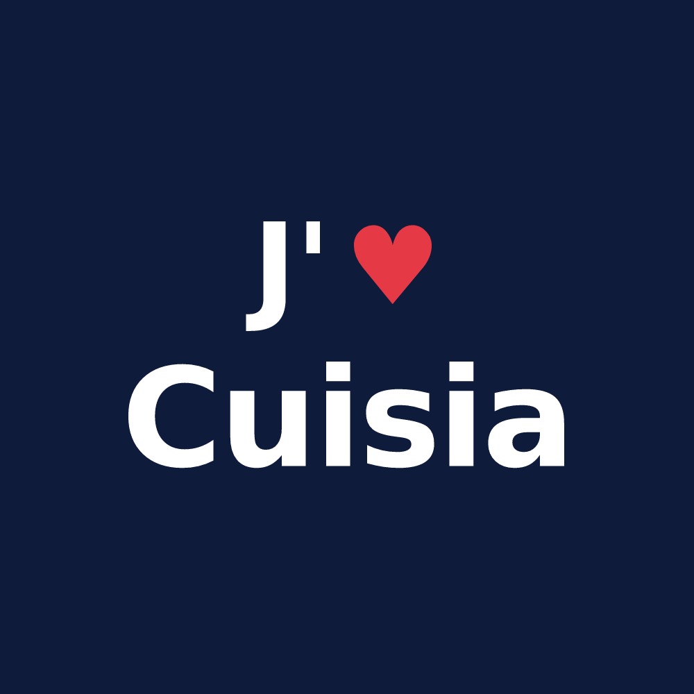 T-shirt personnalisé Cuisia — design J'aime Cuisia