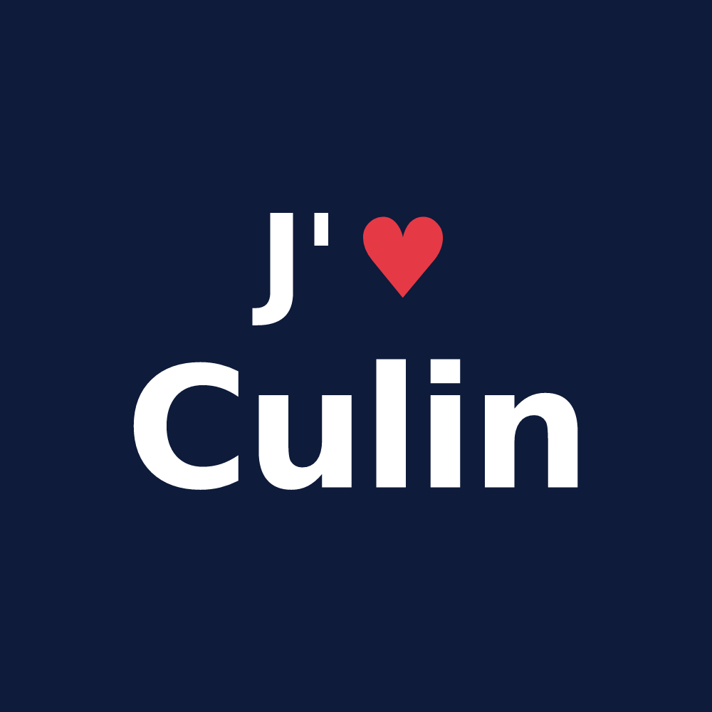 T-shirt personnalisé Culin — design J'aime Culin