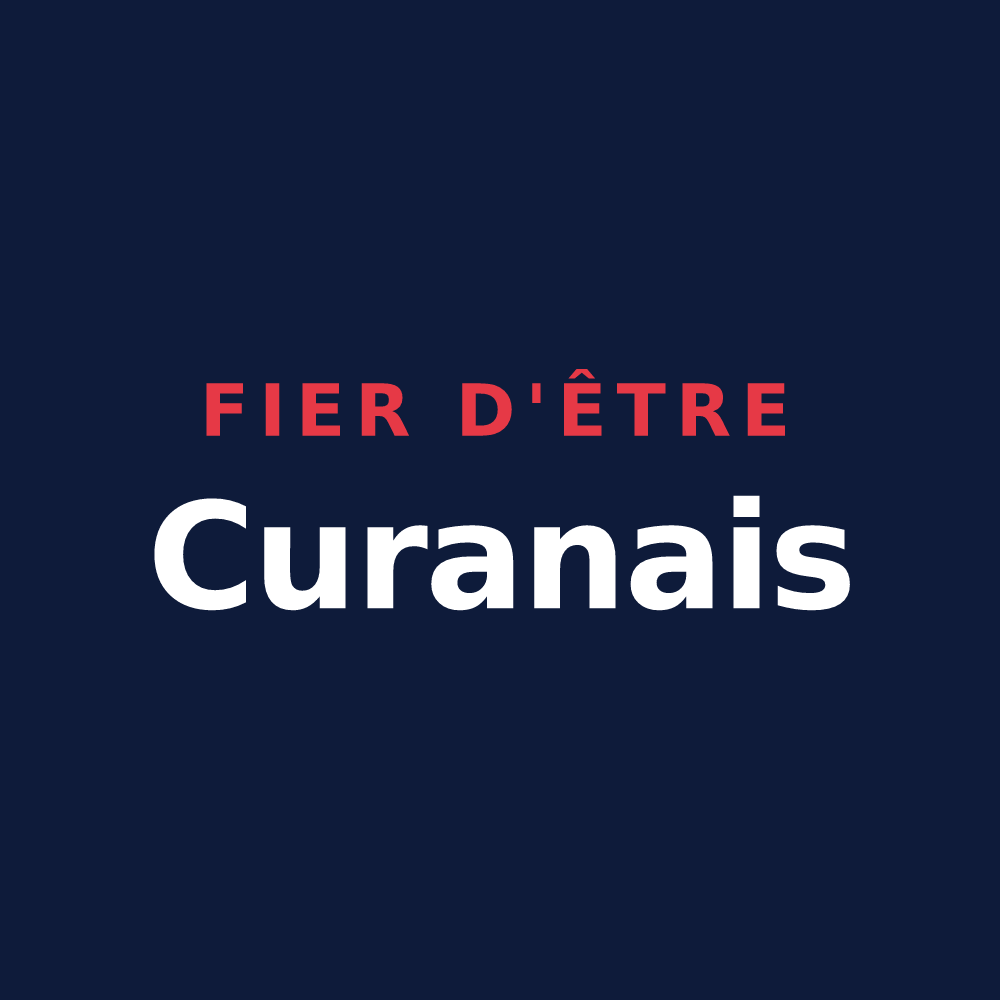 T-shirt « Fier d'être Curanais » — design pour Curan