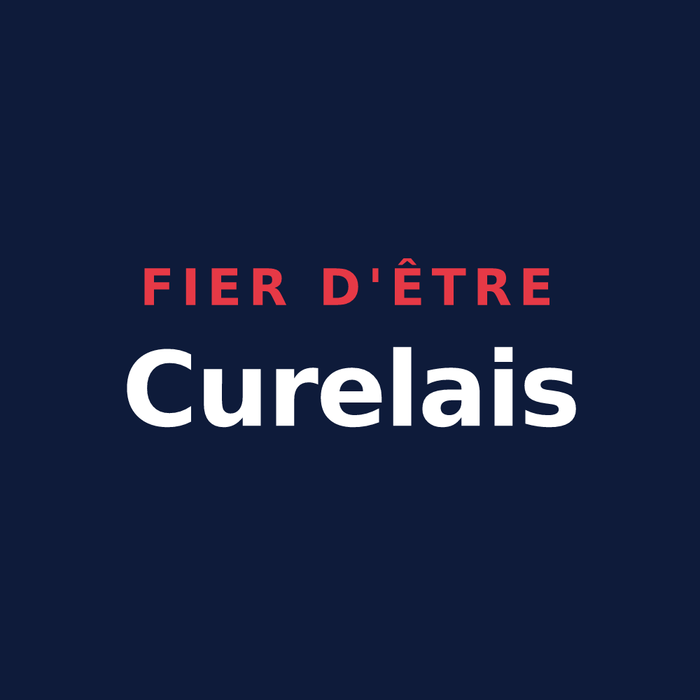 T-shirt « Fier d'être Curelais » — design pour Curel