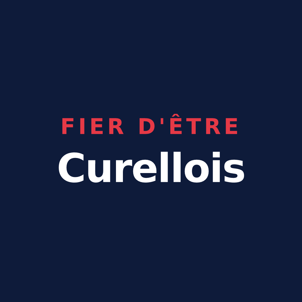T-shirt « Fier d'être Curellois » — design pour Curel