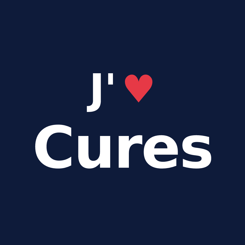 T-shirt personnalisé Cures — design J'aime Cures