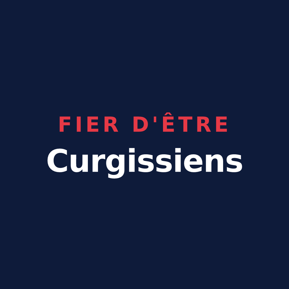 T-shirt « Fier d'être Curgissiens » — design pour Curgies