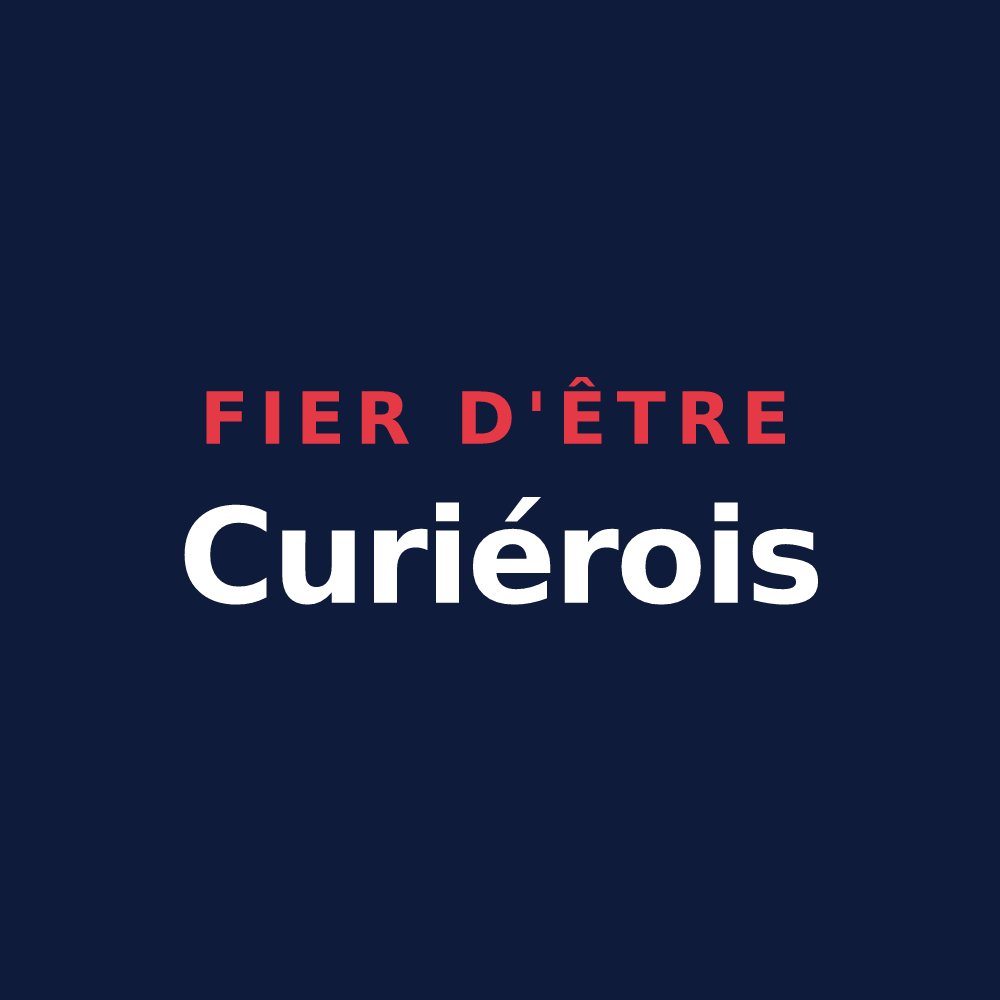 T-shirt « Fier d'être Curiérois » — design pour Curières