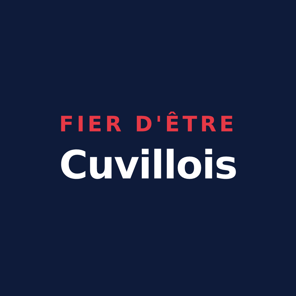 T-shirt « Fier d'être Cuvillois » — design pour Cuvilly