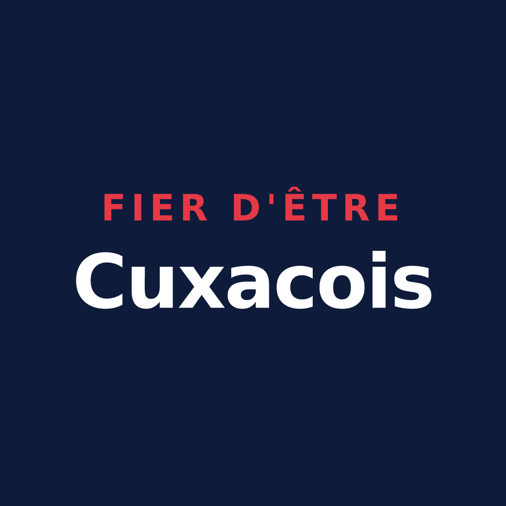 T-shirt « Fier d'être Cuxacois » — design pour Cuxac-Cabardès