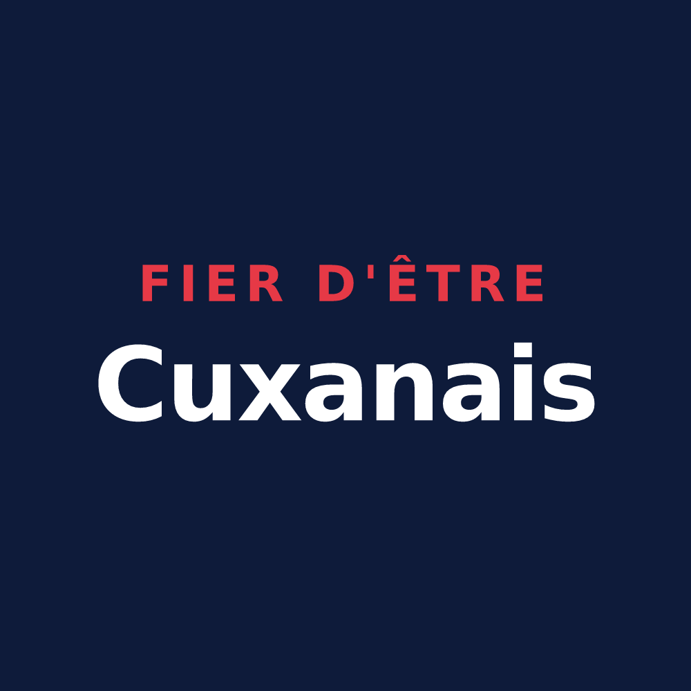 T-shirt « Fier d'être Cuxanais » — design pour Cuxac-d'Aude