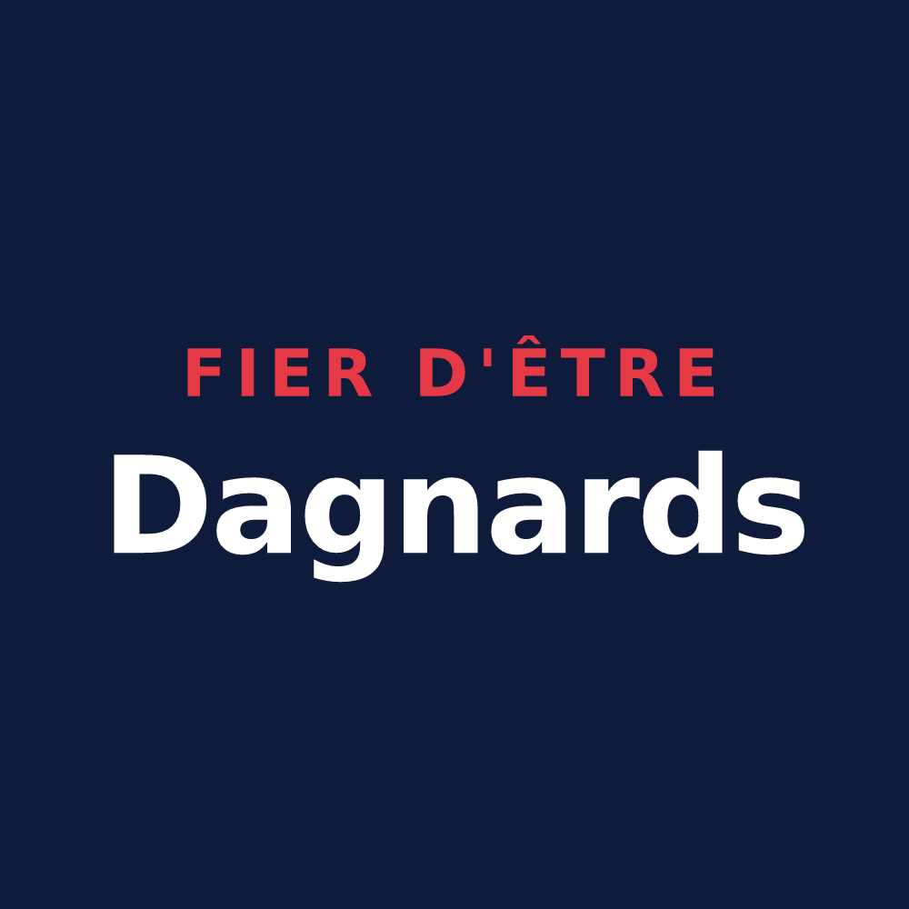 T-shirt « Fier d'être Dagnards » — design pour Dagneux