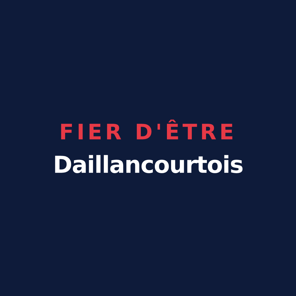 T-shirt « Fier d'être Daillancourtois » — design pour Daillancourt
