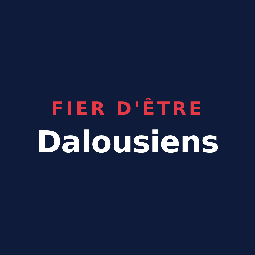 T-shirt « Fier d'être Dalousiens » — design pour Dalou