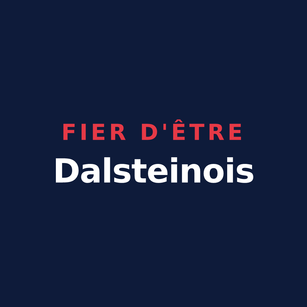 T-shirt « Fier d'être Dalsteinois » — design pour Dalstein
