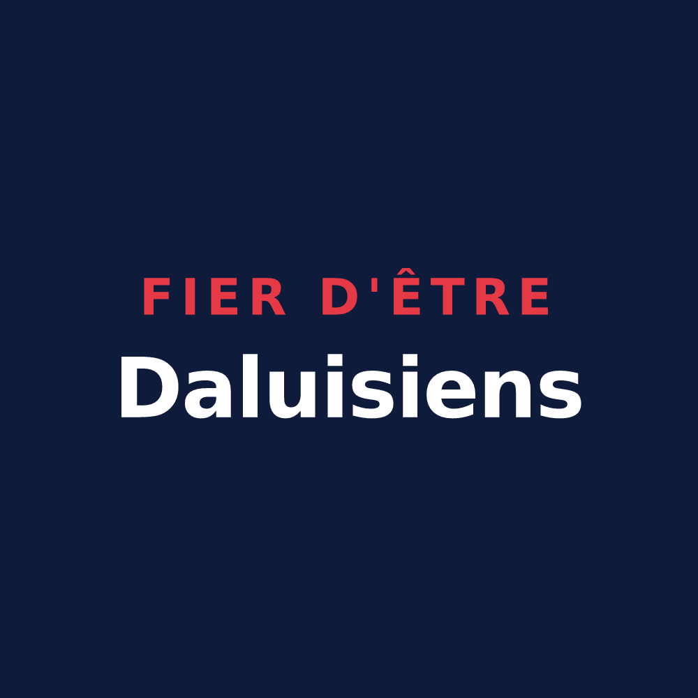 T-shirt « Fier d'être Daluisiens » — design pour Daluis
