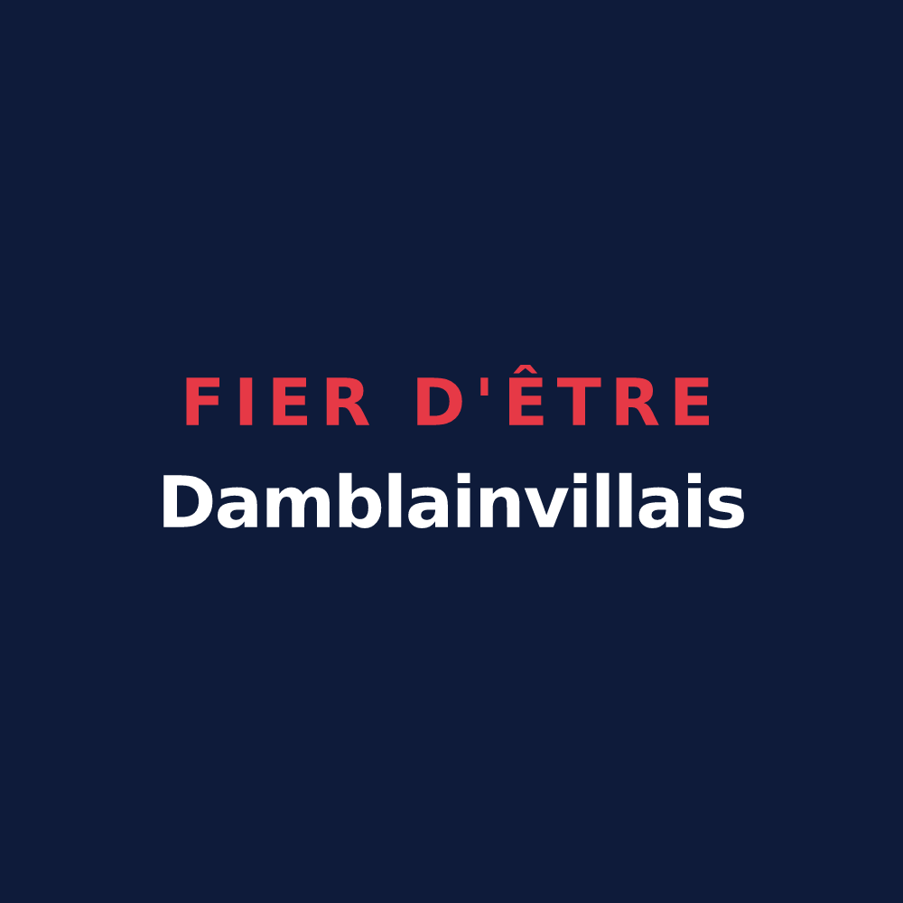 T-shirt « Fier d'être Damblainvillais » — design pour Damblainville