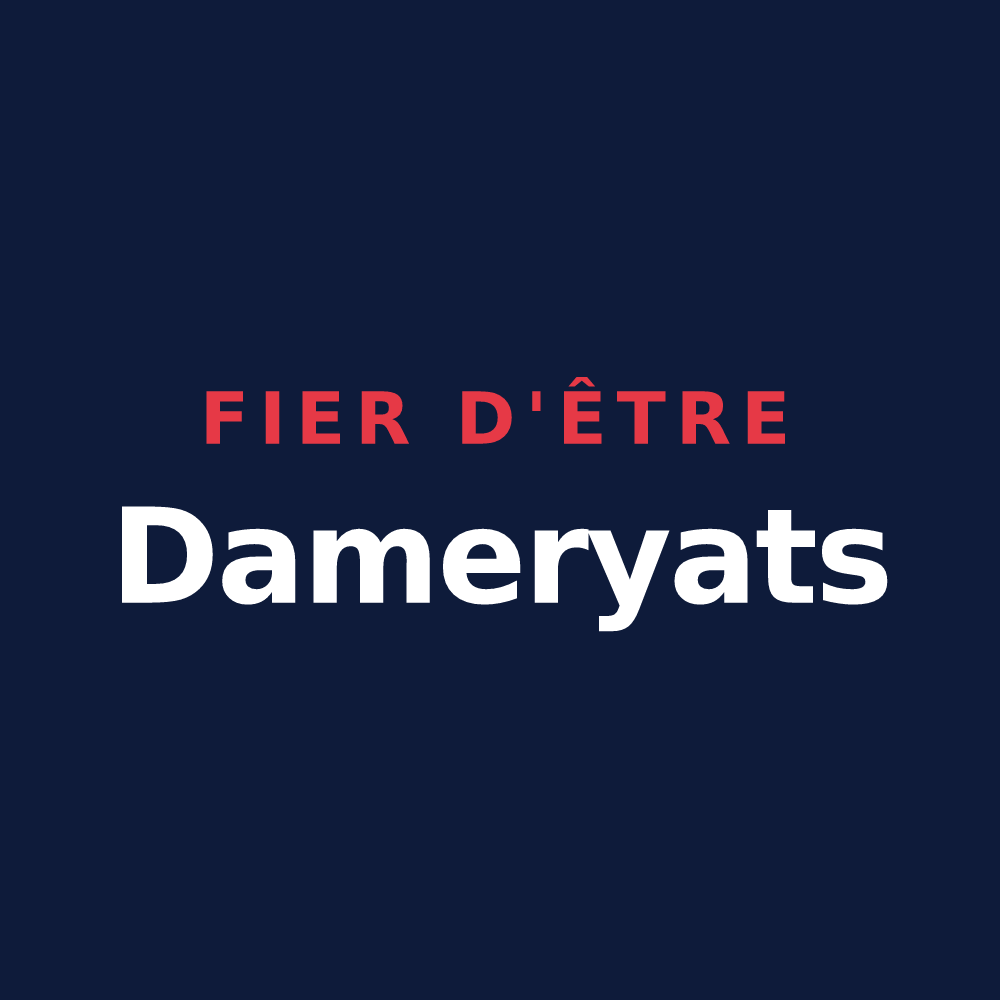 T-shirt « Fier d'être Dameryats » — design pour Damery