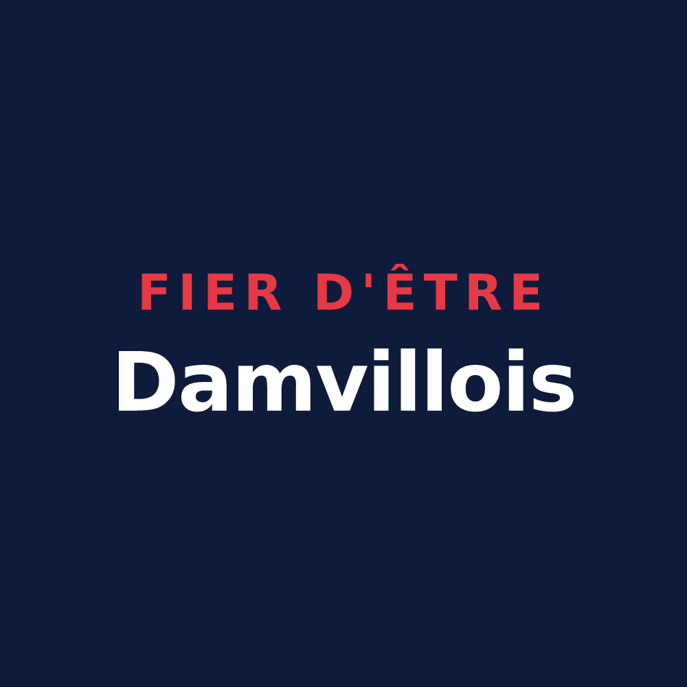 T-shirt « Fier d'être Damvillois » — design pour Damvillers