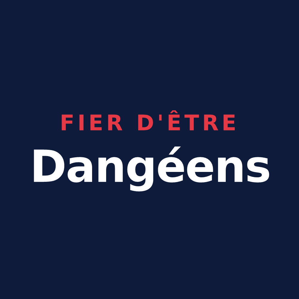 T-shirt « Fier d'être Dangéens » — design pour Dangé-Saint-Romain