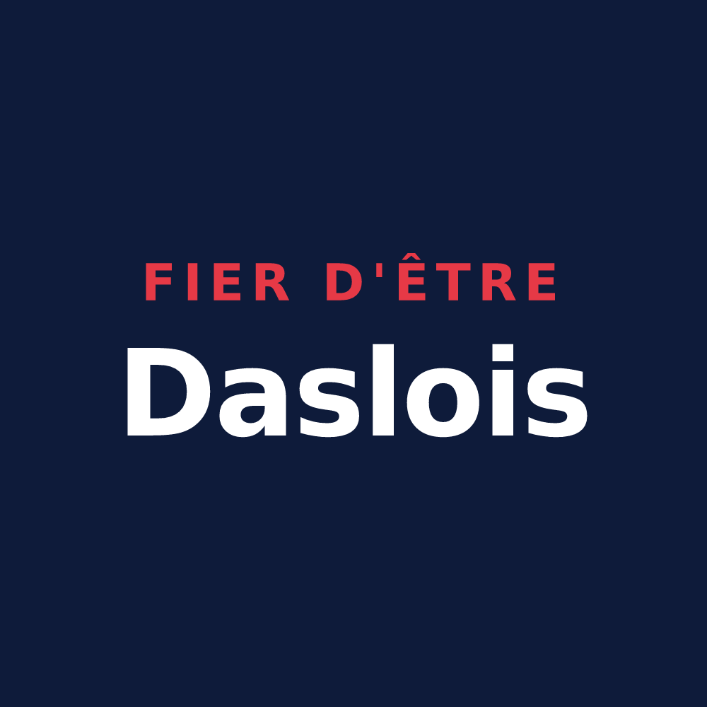 T-shirt « Fier d'être Daslois » — design pour Dasle