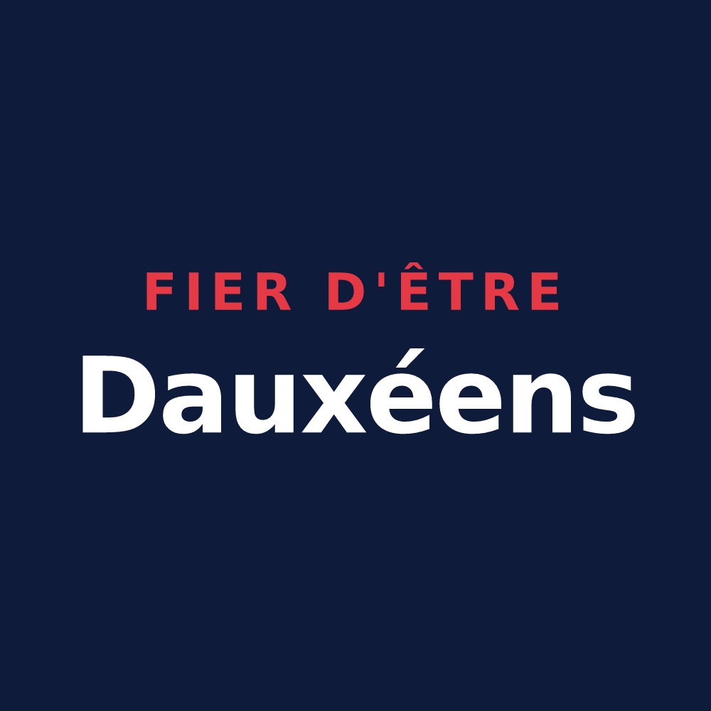 T-shirt « Fier d'être Dauxéens » — design pour Daux