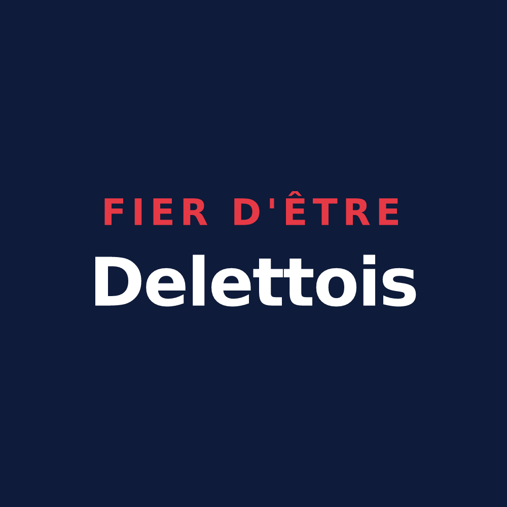 T-shirt « Fier d'être Delettois » — design pour Delettes