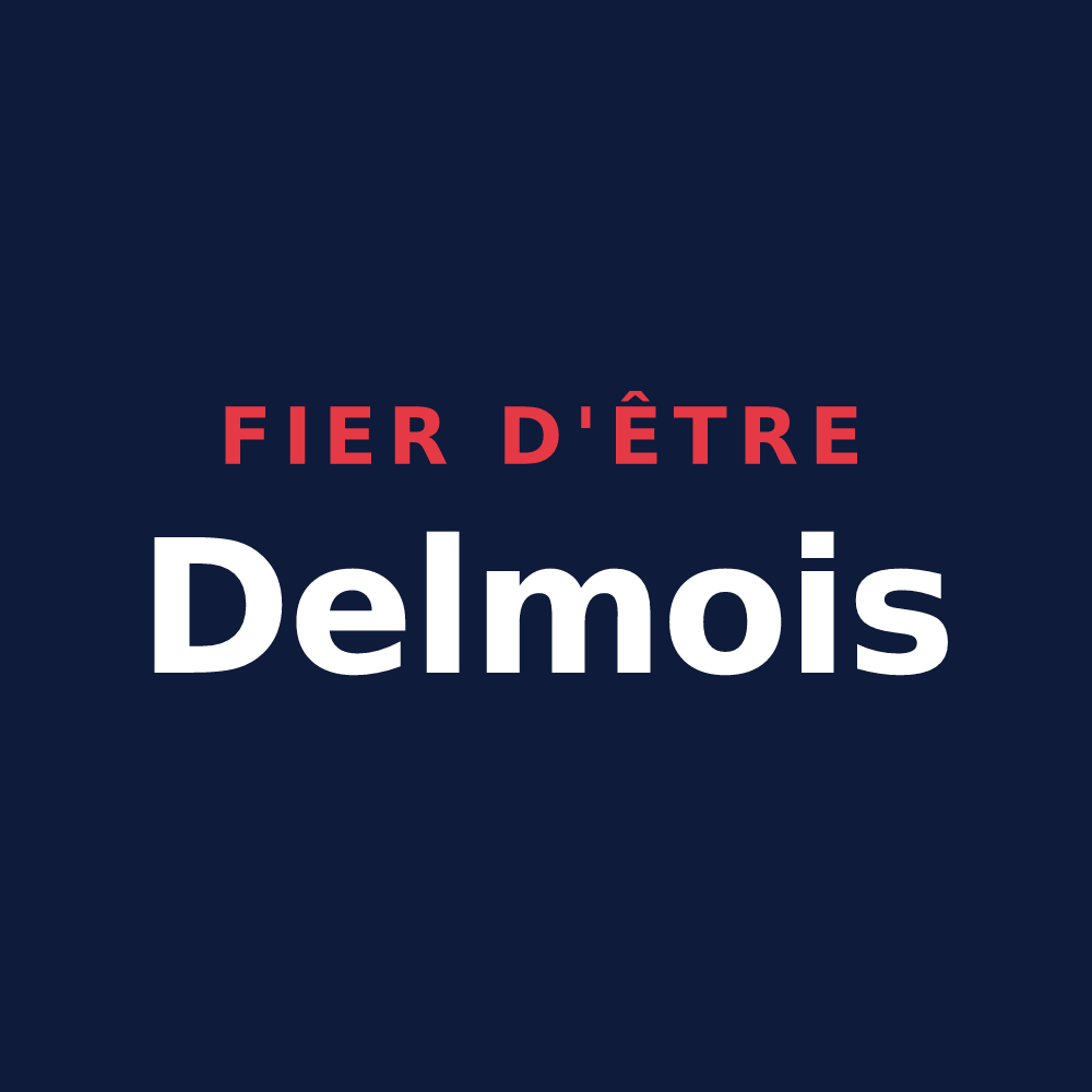 T-shirt « Fier d'être Delmois » — design pour Delme