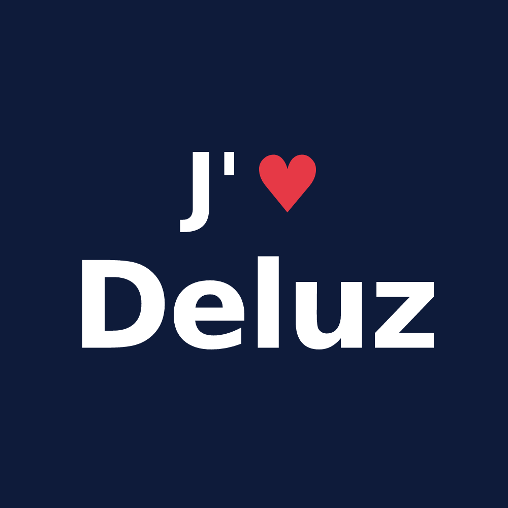 T-shirt personnalisé Deluz — design J'aime Deluz