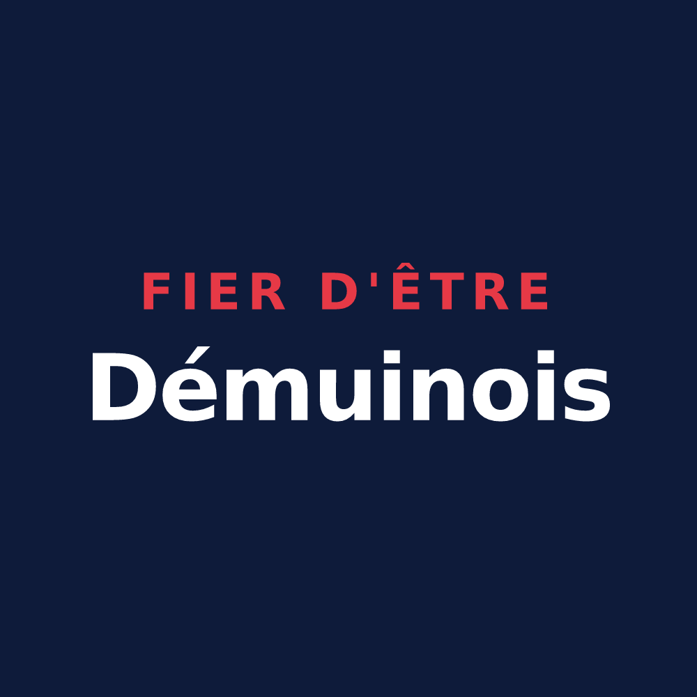 T-shirt « Fier d'être Démuinois » — design pour Démuin