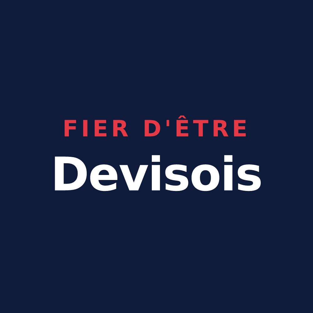 T-shirt « Fier d'être Devisois » — design pour Devise