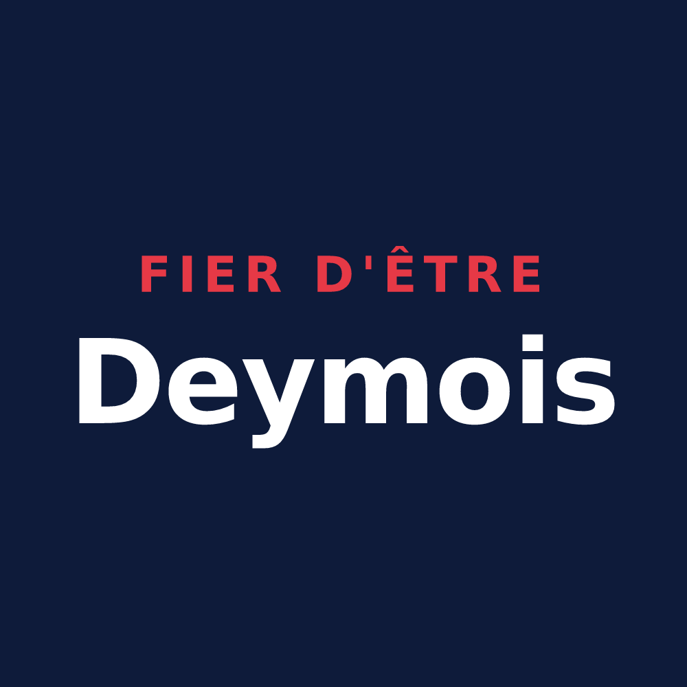 T-shirt « Fier d'être Deymois » — design pour Deyme