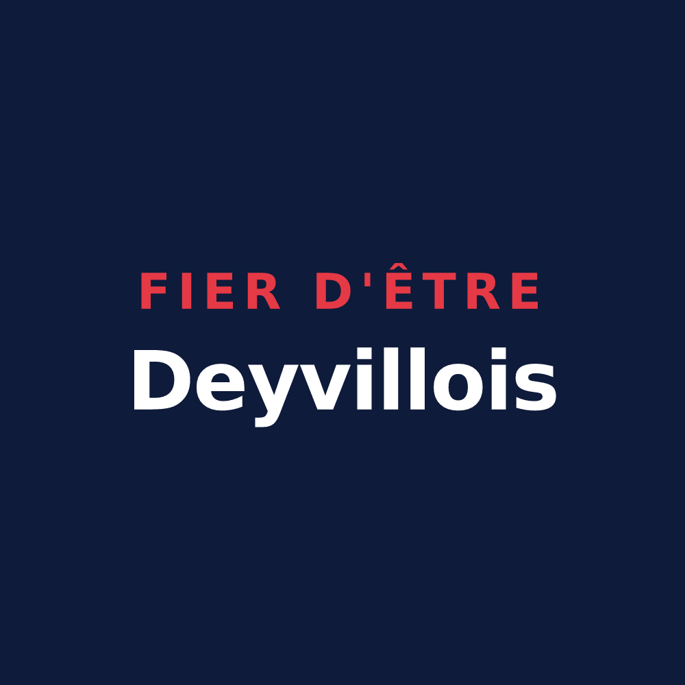 T-shirt « Fier d'être Deyvillois » — design pour Deyvillers