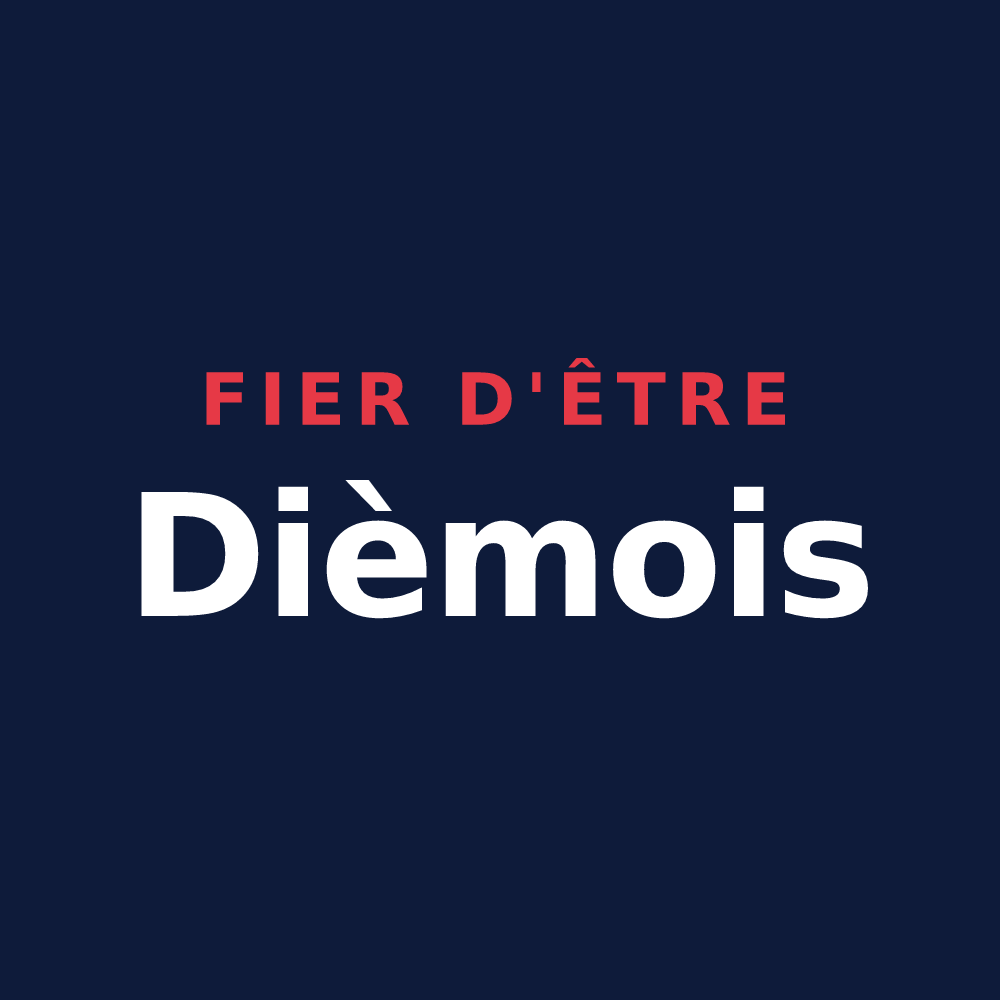 T-shirt « Fier d'être Dièmois » — design pour Dième