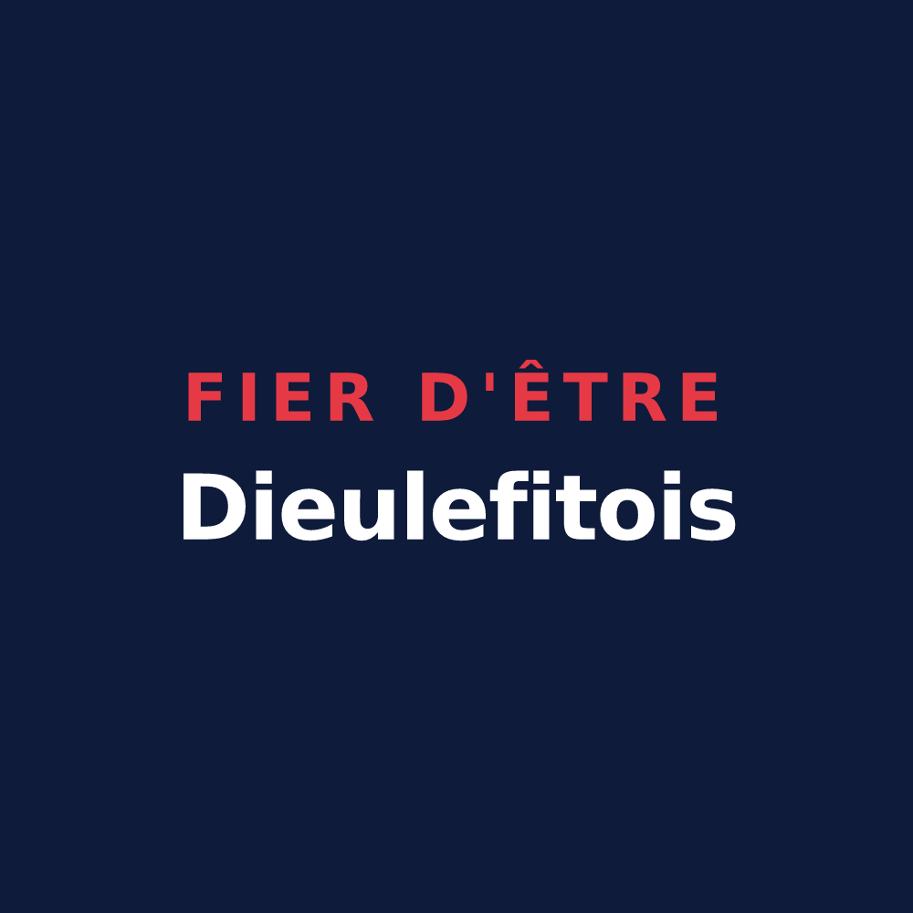 T-shirt « Fier d'être Dieulefitois » — design pour Dieulefit