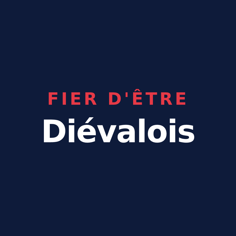 T-shirt « Fier d'être Diévalois » — design pour Diéval