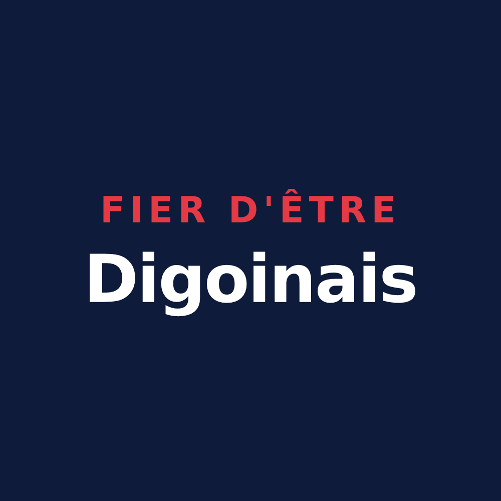 T-shirt « Fier d'être Digoinais » — design pour Digoin