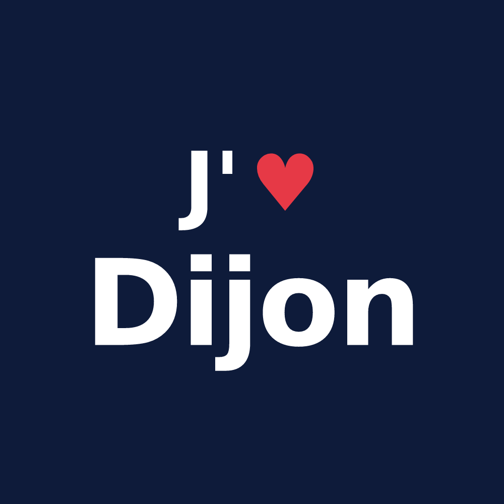 T-shirt personnalisé Dijon — design J'aime Dijon