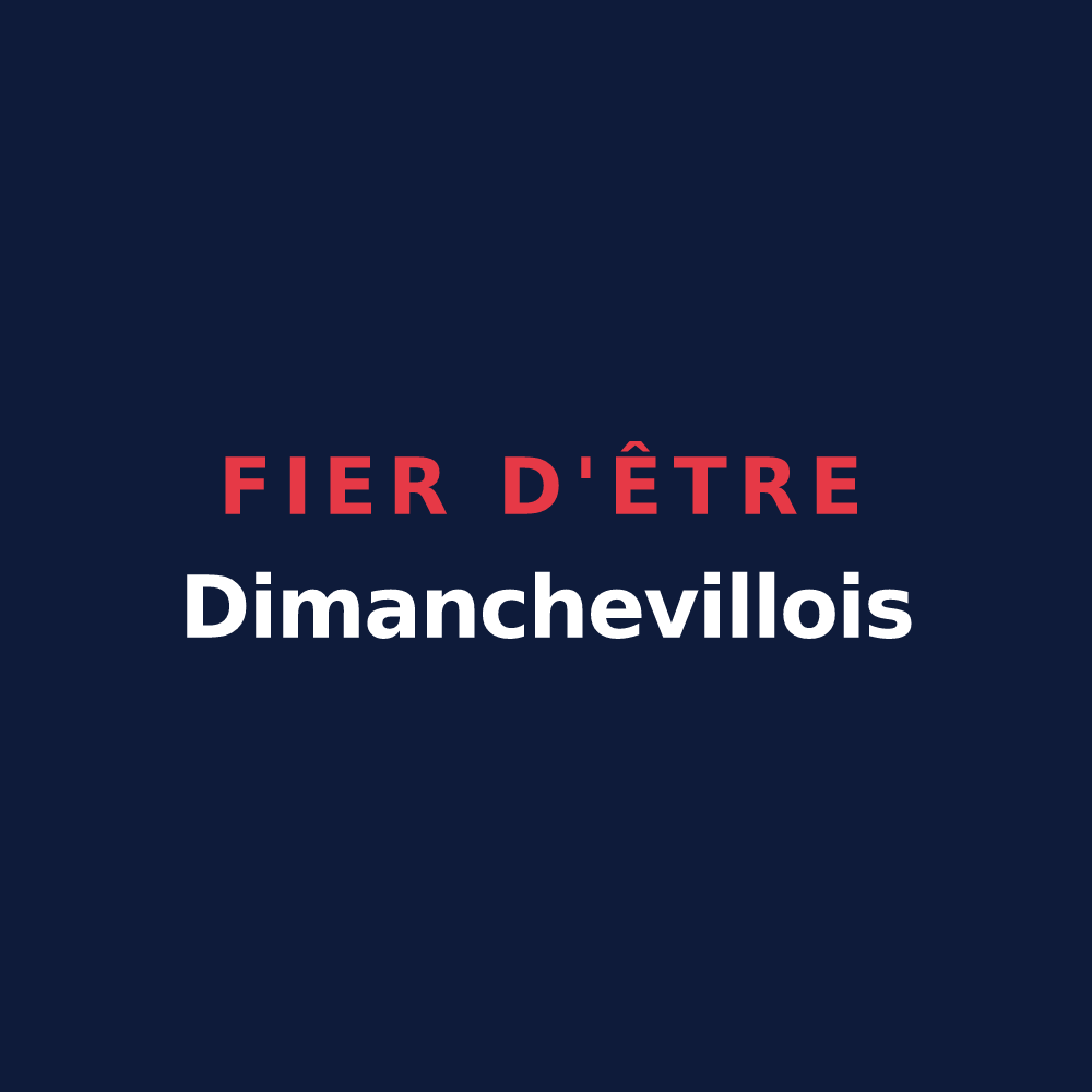 T-shirt « Fier d'être Dimanchevillois » — design pour Dimancheville