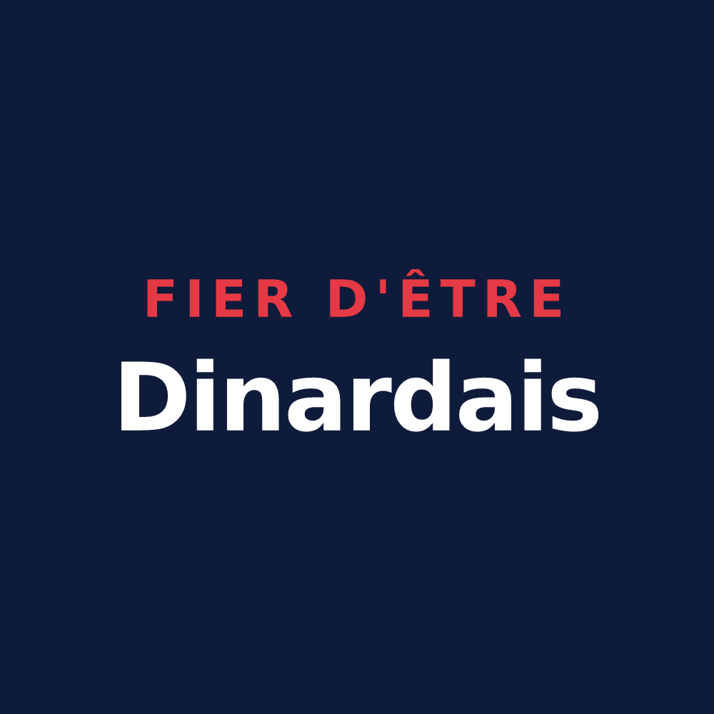T-shirt « Fier d'être Dinardais » — design pour Dinard