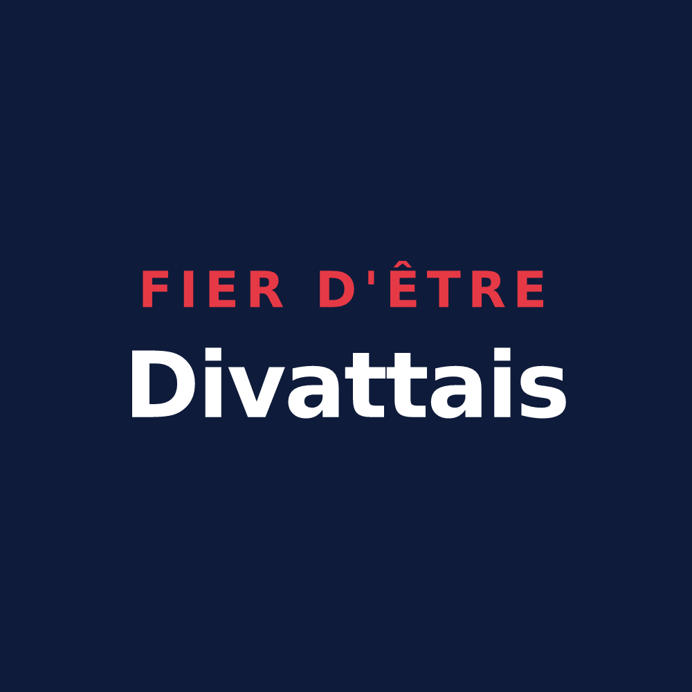 T-shirt « Fier d'être Divattais » — design pour Divatte-sur-Loire