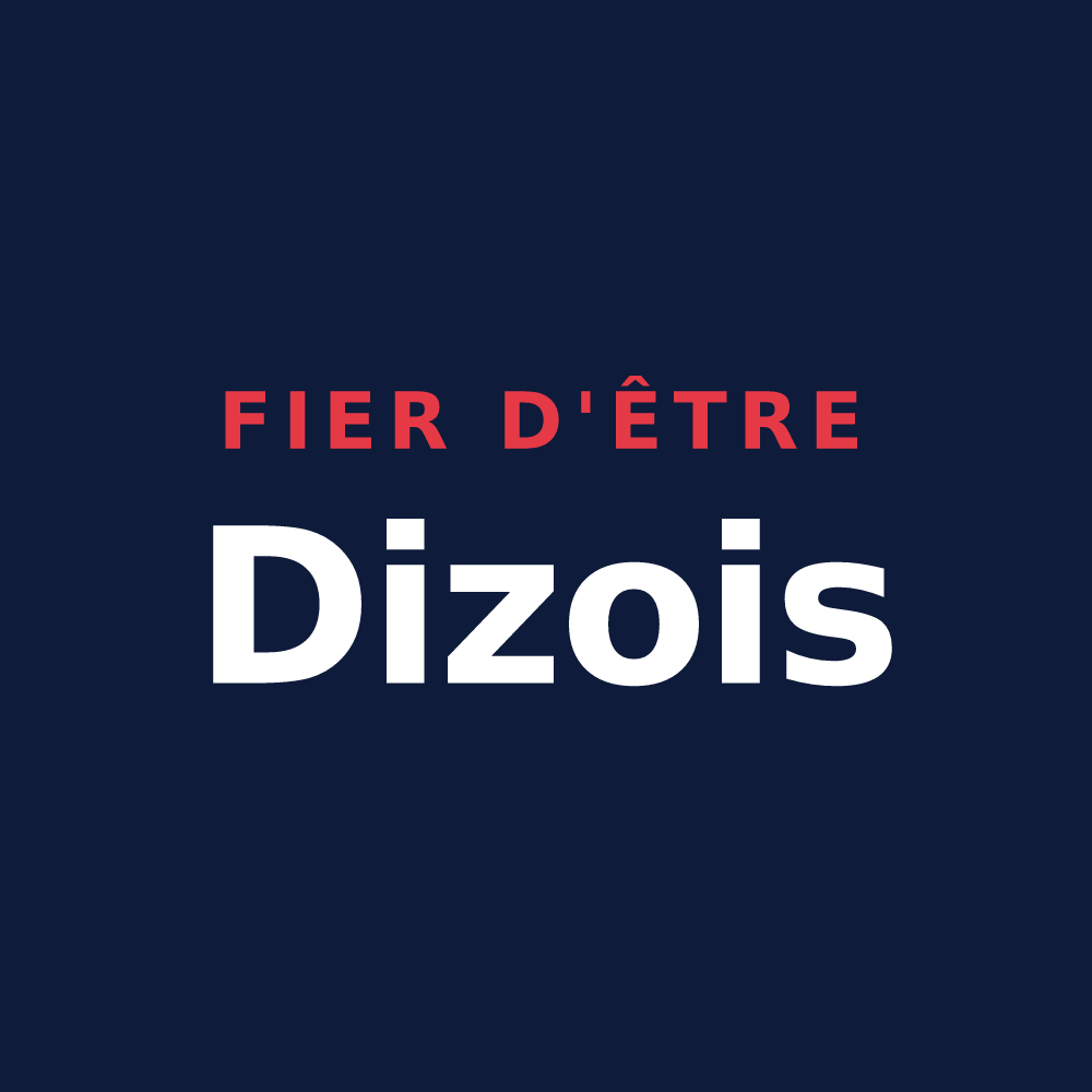 T-shirt « Fier d'être Dizois » — design pour Dizy-le-Gros