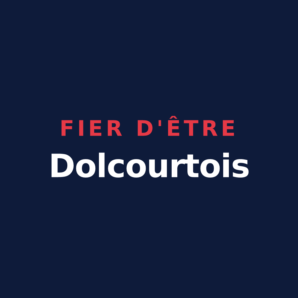 T-shirt « Fier d'être Dolcourtois » — design pour Dolcourt