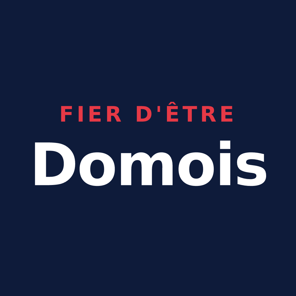T-shirt « Fier d'être Domois » — design pour Dom-le-Mesnil