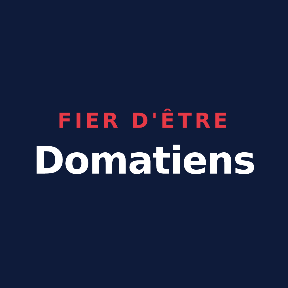 T-shirt « Fier d'être Domatiens » — design pour Domats