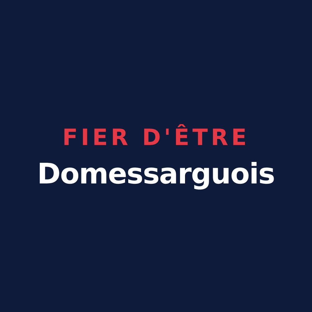 T-shirt « Fier d'être Domessarguois » — design pour Domessargues