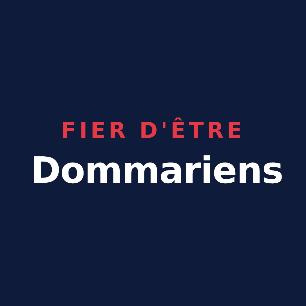 T-shirt « Fier d'être Dommariens » — design pour Dommiers
